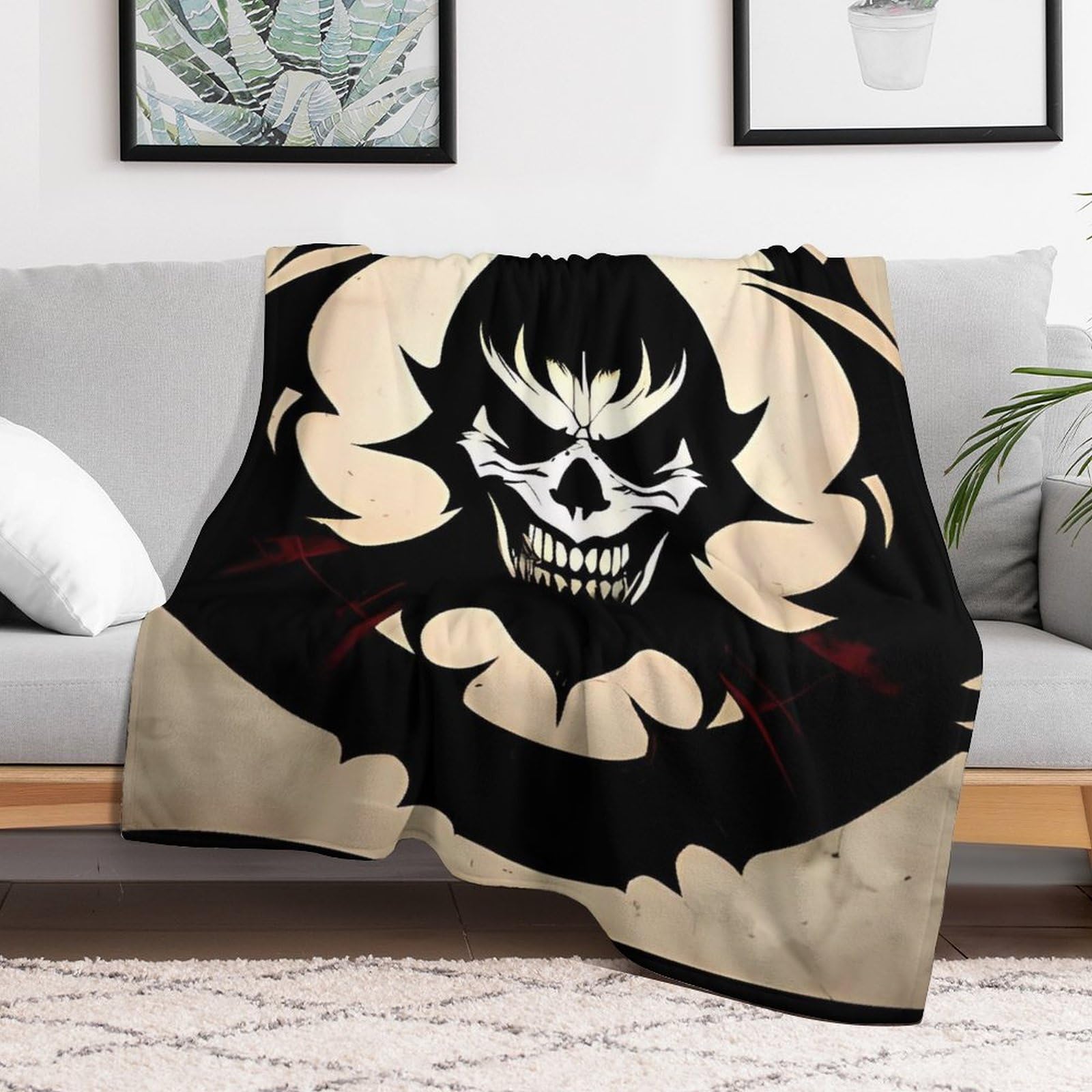 Amazon.com: Throw Blanket for Couch Fleece Blankets Devil Satan